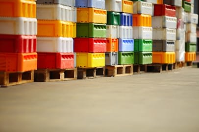 http://www.dreamstime.com/stock-photography-colorful-boxes-plastic-crates-containers-fish-packing-piles-storage-catch-image33735962